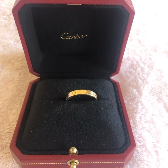 SOLD! Cartier 18K Yellow gold Love Ring! 59! Price is firm please! - Picture 2 of 8